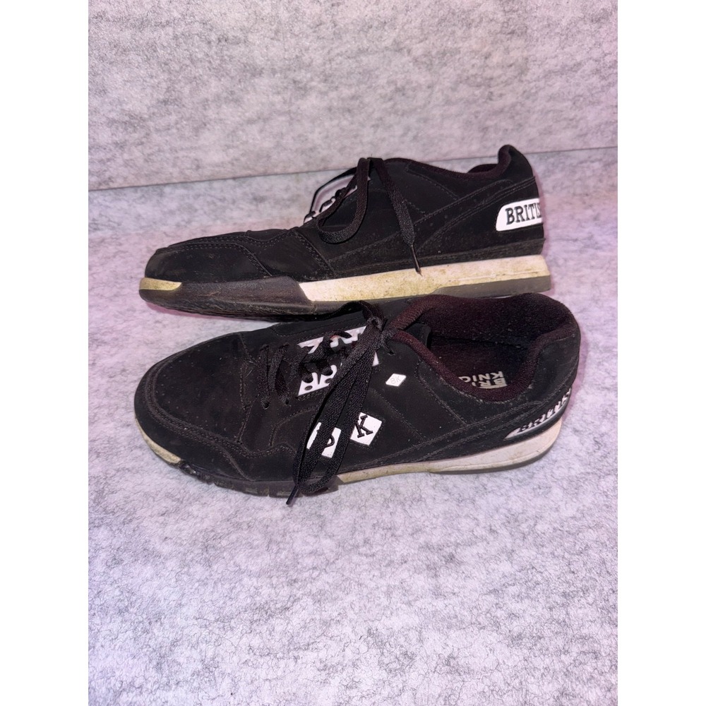 British Knights BK Mens Black Lace Up Sneakers Skate Shoes 10 BMNETD-063 - Picture 4 of 6